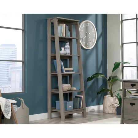 Sauder Trestle 5-Shelf Bookcase Mo , Open storage holds books, photos, collectibles, and more 433198